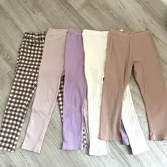 branshes ユニクロ　110サイズ レギンスセット