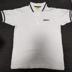 adidas ホワイト ポロシャツ
