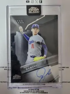 2026年最新】topps chrome 佐々木朗希の人気アイテム - メルカリ