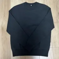 ユニクロ ウォッシャブルミラノリブクルーネックセーター Sサイズ