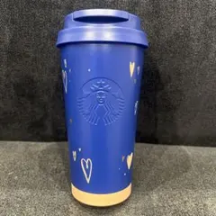 スターバックス　バレンタイン　2024 ステンレス　タンブラー　ネイビー