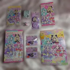 キュアアルカナ・シャドウ　クリップ缶バッチ　ヘアゴム　きせかえ　8点　まとめ売り