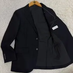 マッキントッシュフィロソフィー トロッター ジャケット 濃紺 総裏 38 ウール