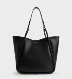 CHARLES & KEITH トートバッグ ブラック XLのサムネイル