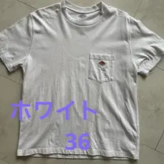 DANTONダントン　Tシャツ　ホワイト　36のサムネイル