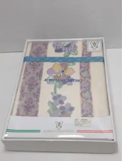 【新品未使用】アルベルト・バレンチノ 綿毛布 100% 140×200cmのサムネイル