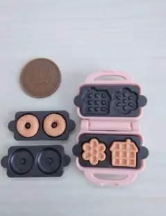 新品未使用☆シルバニアファミリー ドーナツ＆ ワッフルメーカー シルバニア