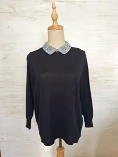 リバティ柄sosotto 長袖プルオーバー