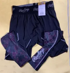 Rawlings コンパクトセルズ ロングタイツ ブラック 83〜89cm