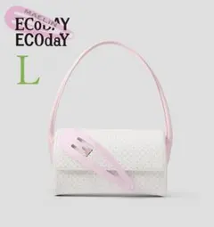 ECODAY MAELIN ハンドバッグ ホワイト ピンク - メルカリ