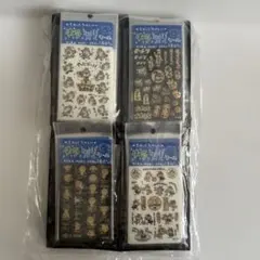 シール　カラフル指タッチ　キラモリ　80セット