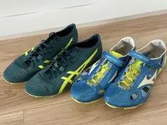 ASICS JETSPRINT MIZUNO CHRONO INX 9 2足のサムネイル