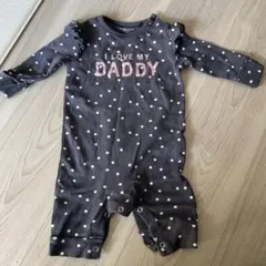 next ドット柄ロンパース 3-6ヶ月