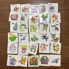 ボ*ん様 ポケモンパンシール まとめ売り 30枚セット