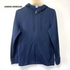 UNDER ARMOUR アンダーアーマー　ネイビー パーカー S/M