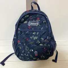 Coleman キャンプ柄 リュック　キッズリュック