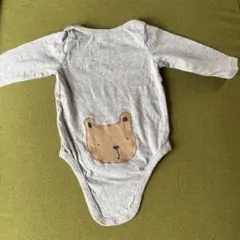 GAP おしりくま 3-6month 長袖ロンパース