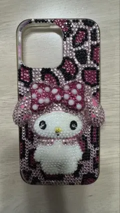 マイメロディ レオパード柄 iPhoneケース