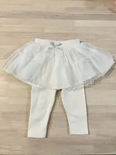 プティマイン　レギンス付きチュールスカート　80cm