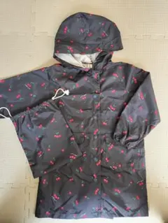 petit main　レインコートMサイズ　収納袋付き