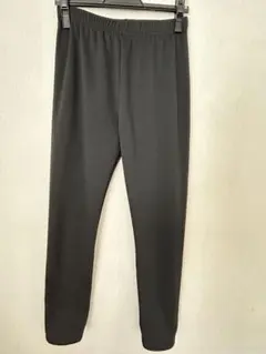 あったか　裏起毛　L〜LL レディースレギンスパンツ ブラック