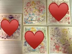 プリキュア色紙art20周年 初代、フレッシュ、トロピカルージュ