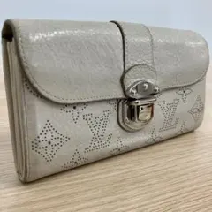 ルイヴィトン ポルトフォイユ イリス マヒナ モノグラム 財布 ホワイト系