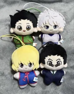 HUNTER×HUNTER マスコット ゴン キルア クラピカ レオリオ 4種 - メルカリ