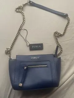 再度お値下しました！FURLA フルラ ショルダーバッグ ネイビー