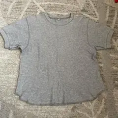 UNIQLO グレー 半袖 Tシャツ M