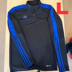 adidas アディダス AEROREADY ハーフジップ L 細身