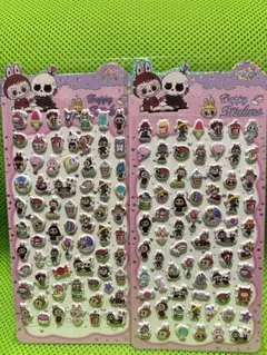 大特価！ラブブ　ぷっくりシール2