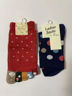 レディースソックス/靴下 23-25cm