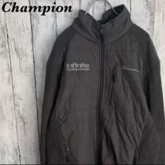 【USED】champion チャンピオン フリースダウン フルジップ M