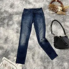 ジースターロゥ MIDGE CODY スキニーデニムパンツ 25/32