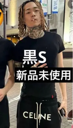 POLO slim fit Sサイズ 黒　swag 新品未使用 drip usのサムネイル