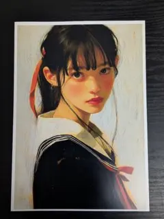 美人画 人物画 A4サイズ - メルカリ