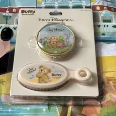 ディズニーシー　ダッフィー ＆フレンズ　ミラー ヘアブラシ セット