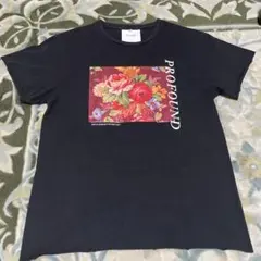PROFOUND AESTHETIC 花柄 グラフィックTシャツ M