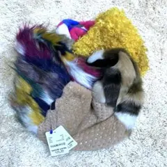 【お値下げ】　【新品タグ付き】tomoki yuritaスヌード異素材ミックス