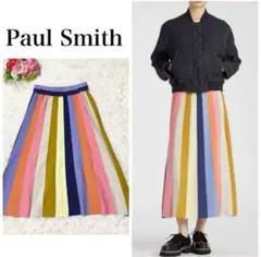 美品 PaulSmith ポールスミス花柄スカートサイズ42 ピーエスポールスミス Paul Smith スカート ジュエリー柄 40