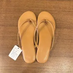 《MIONOTIS》新品　ビーサン　キャメル　Lのサムネイル