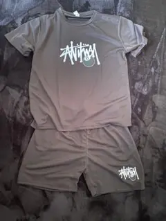 STUSSY 黒　セットアップ　メンズ　レディース