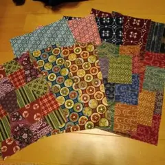 和柄 超撥水加工生地ハギレまとめ売り 10枚セット ③