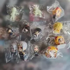 【纏め売り】鬼滅の刃 マスコット12点 宇髄 カナヲ 伊之助 善逸 煉獄