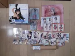 青ブタ　フィギュア　アクスタ　ポスター　色紙　ラバスト　まとめ売り 青ブタ 特典 タペストリー ポスター セット - メルカリ