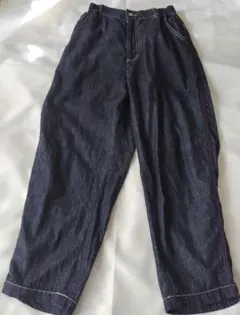 【美品】パスアパス　pas a pas デニムパンツ　インディゴ　日本製 2025年最新】パスアパスの人気アイテム - メルカリ