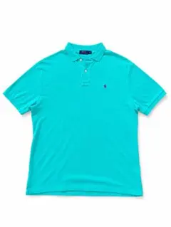 Polo Ralph Lauren ポロシャツ ターコイズブルー XLのサムネイル