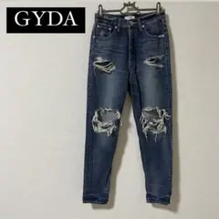 GYDA／ダメージデニムパンツ