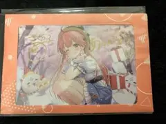 さくらみこ 活動3周年記念 直筆サイン入りポストカード さくらみこ 活動三周年記念 - ホロライブプロダクション BOOTH